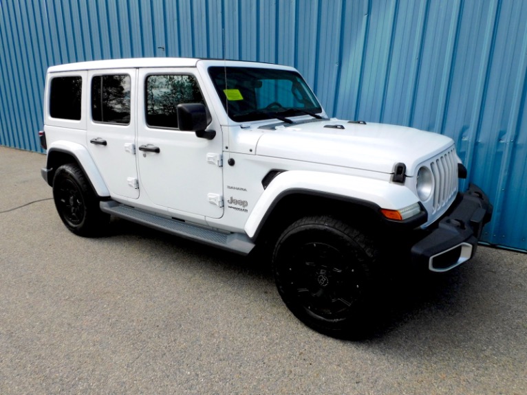 Used 2020 Jeep Wrangler Unlimited Sahara 4x4 Used 2020 Jeep Wrangler Unlimited Sahara 4x4 for sale at Metro West Motorcars LLC in Shrewsbury MA 7