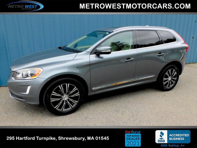 Used 2016 Volvo Xc60 T5 Premier AWD Used 2016 Volvo Xc60 T5 Premier AWD for sale at Metro West Motorcars LLC in Shrewsbury MA 1
