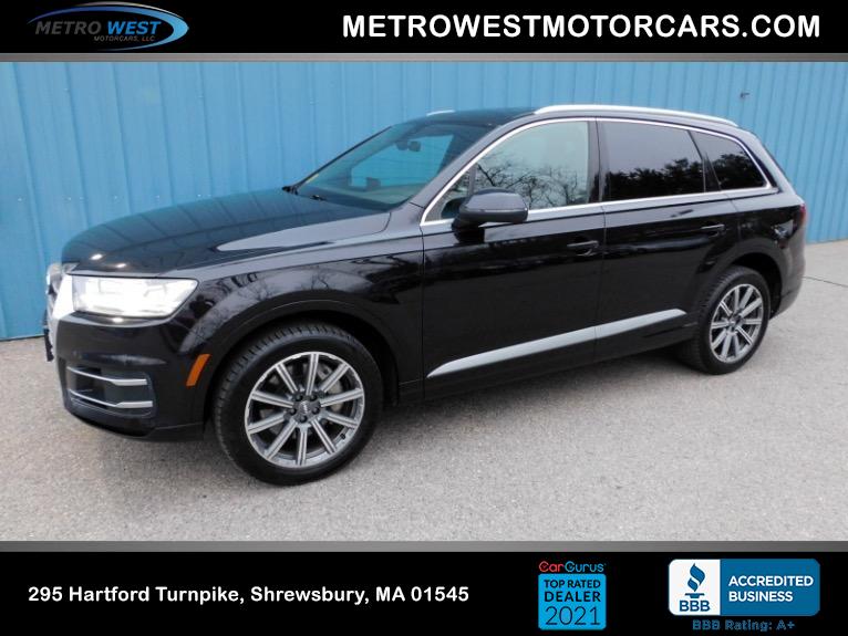 Used Used 2019 Audi Q7 Premium Plus 55 TFSI quattro for sale $19,900 at Metro West Motorcars LLC in Shrewsbury MA