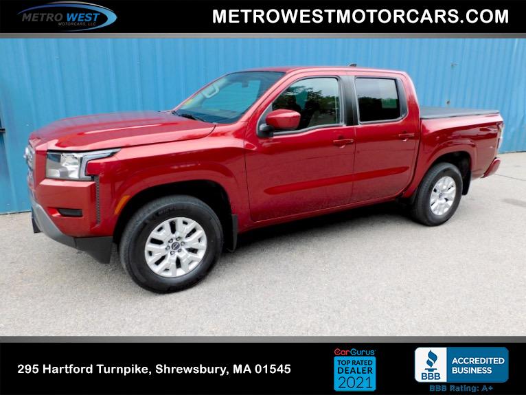 Used 2022 Nissan Frontier Crew Cab 4x4 SV Auto Used 2022 Nissan Frontier Crew Cab 4x4 SV Auto for sale at Metro West Motorcars LLC in Shrewsbury MA 1
