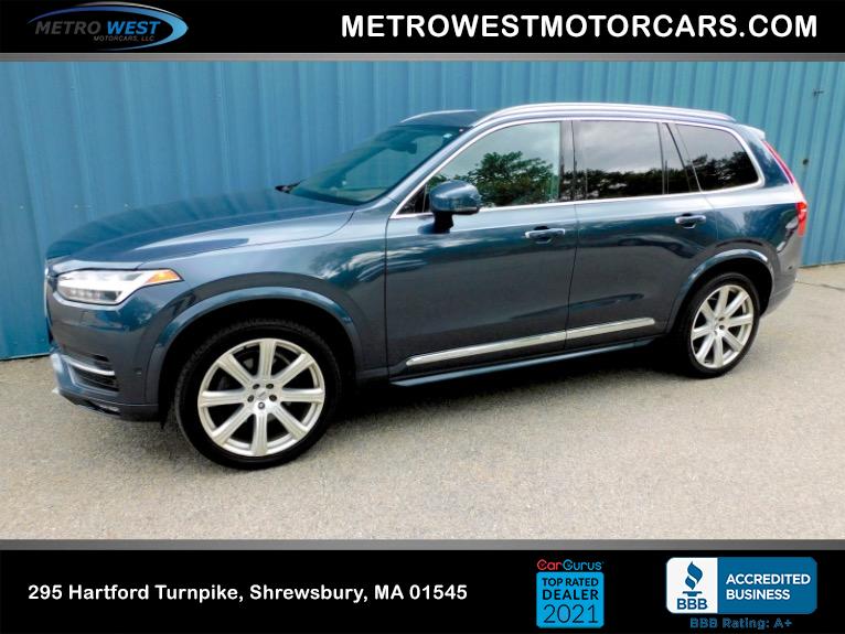 Used 2018 Volvo XC90 T6 AWD 7-Passenger Inscription Used 2018 Volvo XC90 T6 AWD 7-Passenger Inscription for sale at Metro West Motorcars LLC in Shrewsbury MA 1