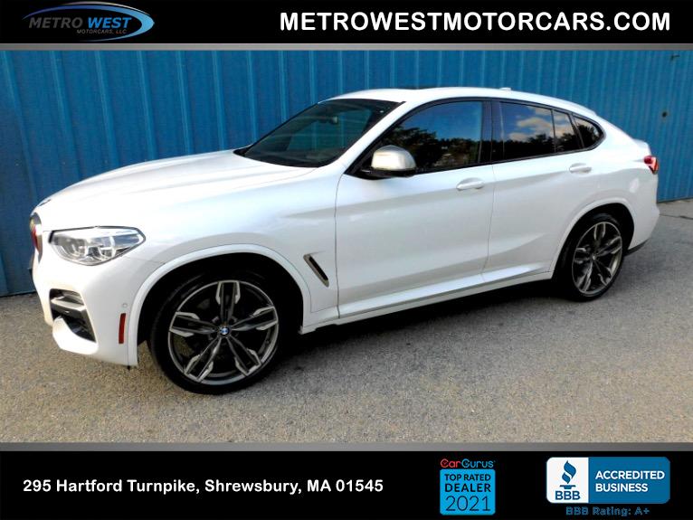 Used Used 2021 BMW X4 M40i Sports Activity Coupe for sale $39,900 at Metro West Motorcars LLC in Shrewsbury MA