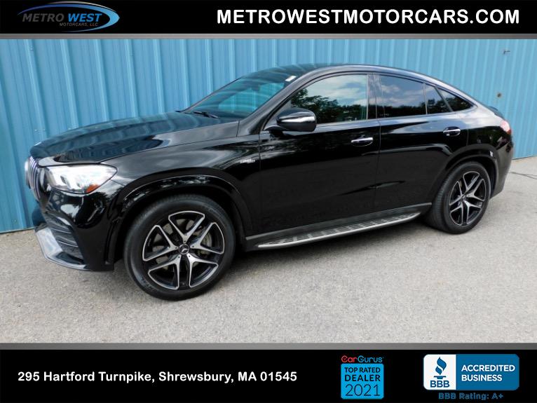 Used 2021 Mercedes-Benz GLE AMG GLE 53 4MATIC Coupe Used 2021 Mercedes-Benz GLE AMG GLE 53 4MATIC Coupe for sale at Metro West Motorcars LLC in Shrewsbury MA 1