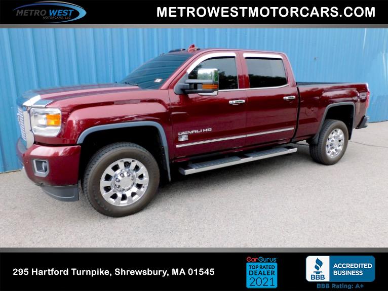 Used 2017 GMC Sierra 2500HD 4WD Crew Cab 153.7