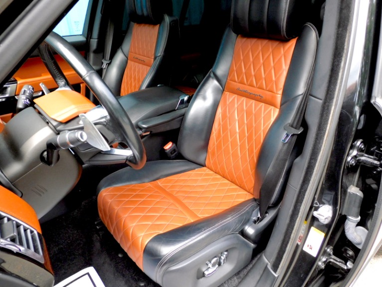 Used 2017 Land Rover Range Rover V8 Supercharged SV Autobiography Dynamic SWB Used 2017 Land Rover Range Rover V8 Supercharged SV Autobiography Dynamic SWB for sale at Metro West Motorcars LLC in Shrewsbury MA 14
