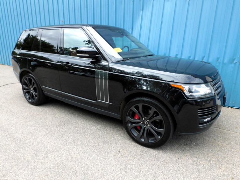 Used 2017 Land Rover Range Rover V8 Supercharged SV Autobiography Dynamic SWB Used 2017 Land Rover Range Rover V8 Supercharged SV Autobiography Dynamic SWB for sale at Metro West Motorcars LLC in Shrewsbury MA 7