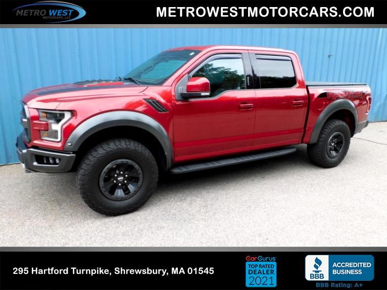 Used Used 2018 Ford F-150 Raptor 4WD SuperCrew 5.5 Box for sale $46,900 at Metro West Motorcars LLC in Shrewsbury MA