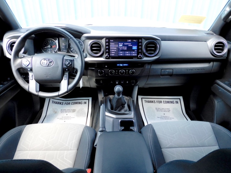 Used 2021 Toyota Tacoma 4WD TRD Sport Double Cab 5'' Bed V6 MT (Natl) Used 2021 Toyota Tacoma 4WD TRD Sport Double Cab 5'' Bed V6 MT (Natl) for sale  at Metro West Motorcars LLC in Shrewsbury MA 9