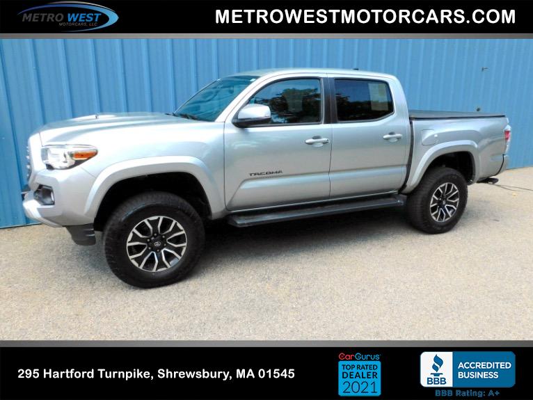 Used Used 2021 Toyota Tacoma 4WD TRD Sport Double Cab 5'' Bed V6 MT (Natl) for sale Call for price at Metro West Motorcars LLC in Shrewsbury MA