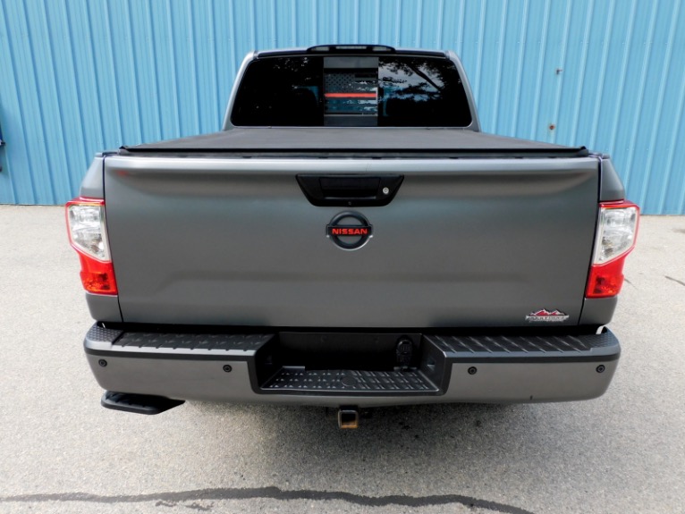 Used 2019 Nissan Titan 4x4 Crew Cab PRO-4X Used 2019 Nissan Titan 4x4 Crew Cab PRO-4X for sale at Metro West Motorcars LLC in Shrewsbury MA 4