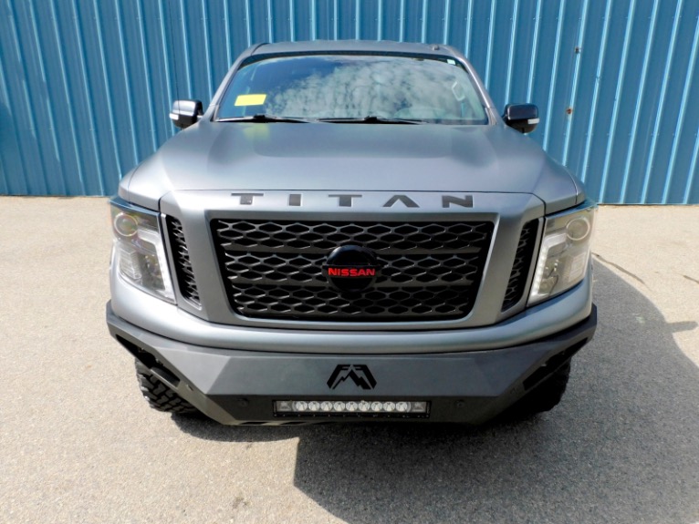 Used 2019 Nissan Titan 4x4 Crew Cab PRO-4X Used 2019 Nissan Titan 4x4 Crew Cab PRO-4X for sale at Metro West Motorcars LLC in Shrewsbury MA 8