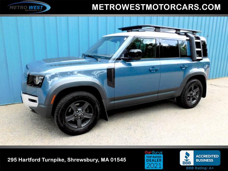 Used 2022 Land Rover Defender 110 S AWD Used 2022 Land Rover Defender 110 S AWD for sale at Metro West Motorcars LLC in Shrewsbury MA 1