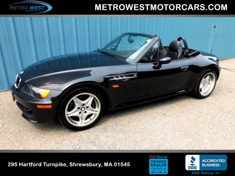 Used 1998 BMW Z3 M Roadster 3.2L Used 1998 BMW Z3 M Roadster 3.2L for sale at Metro West Motorcars LLC in Shrewsbury MA 1
