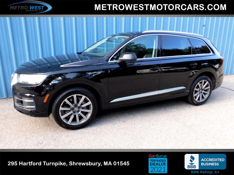Used Used 2019 Audi Q7 Premium Plus 55 TFSI quattro for sale $19,900 at Metro West Motorcars LLC in Shrewsbury MA