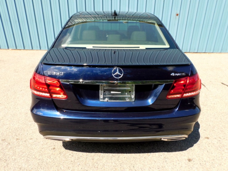 Used 2014 Mercedes-Benz E-class E350 Sport 4MATIC Used 2014 Mercedes-Benz E-class E350 Sport 4MATIC for sale  at Metro West Motorcars LLC in Shrewsbury MA 4