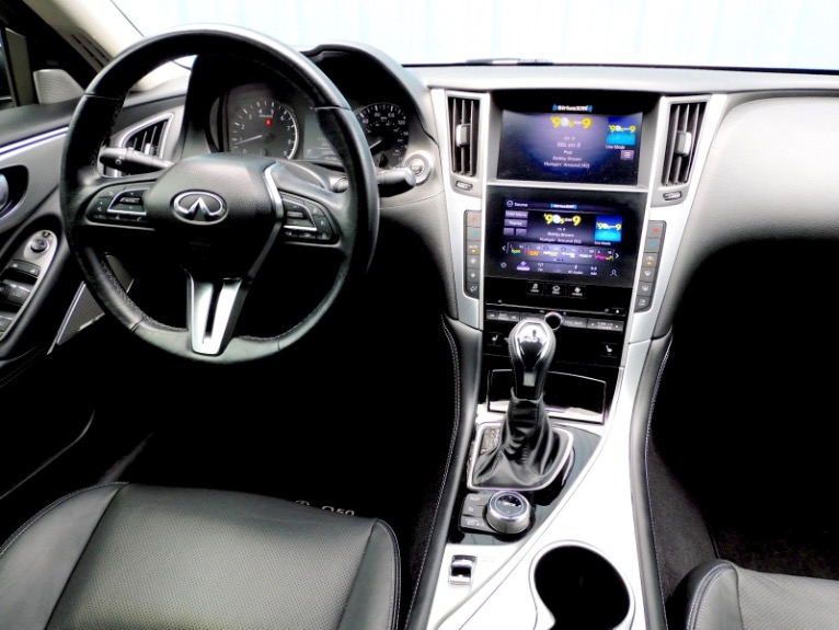 Used 2021 INFINITI Q50 3.0t LUXE AWD Used 2021 INFINITI Q50 3.0t LUXE AWD for sale at Metro West Motorcars LLC in Shrewsbury MA 10