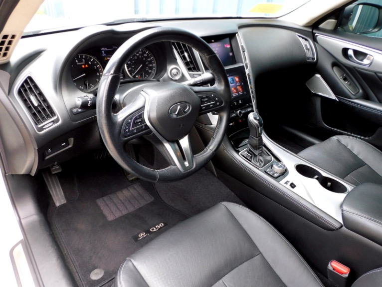 Used 2021 INFINITI Q50 3.0t LUXE AWD Used 2021 INFINITI Q50 3.0t LUXE AWD for sale at Metro West Motorcars LLC in Shrewsbury MA 13