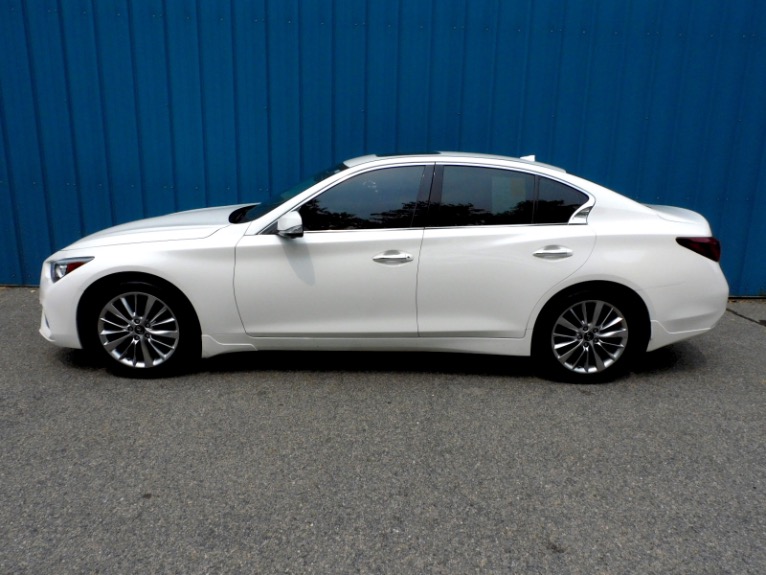 Used 2021 INFINITI Q50 3.0t LUXE AWD Used 2021 INFINITI Q50 3.0t LUXE AWD for sale at Metro West Motorcars LLC in Shrewsbury MA 2