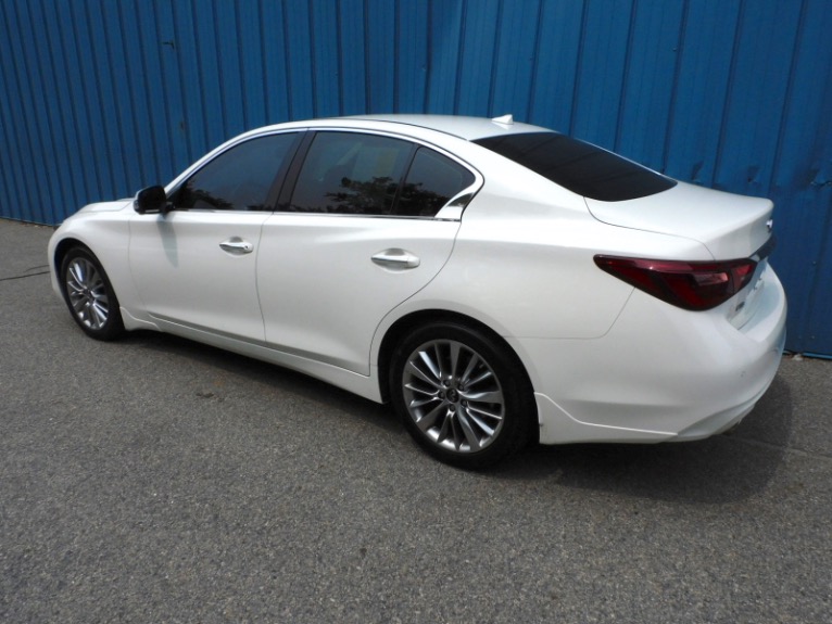 Used 2021 INFINITI Q50 3.0t LUXE AWD Used 2021 INFINITI Q50 3.0t LUXE AWD for sale at Metro West Motorcars LLC in Shrewsbury MA 3