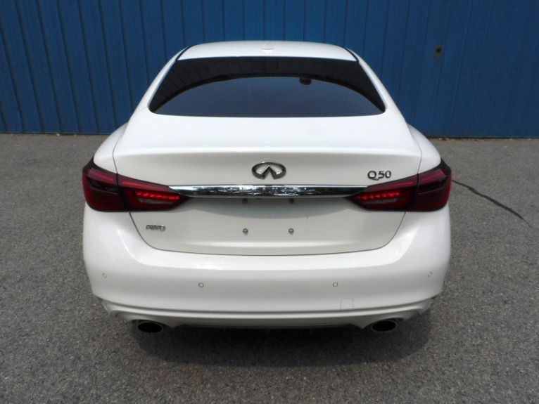 Used 2021 INFINITI Q50 3.0t LUXE AWD Used 2021 INFINITI Q50 3.0t LUXE AWD for sale at Metro West Motorcars LLC in Shrewsbury MA 4