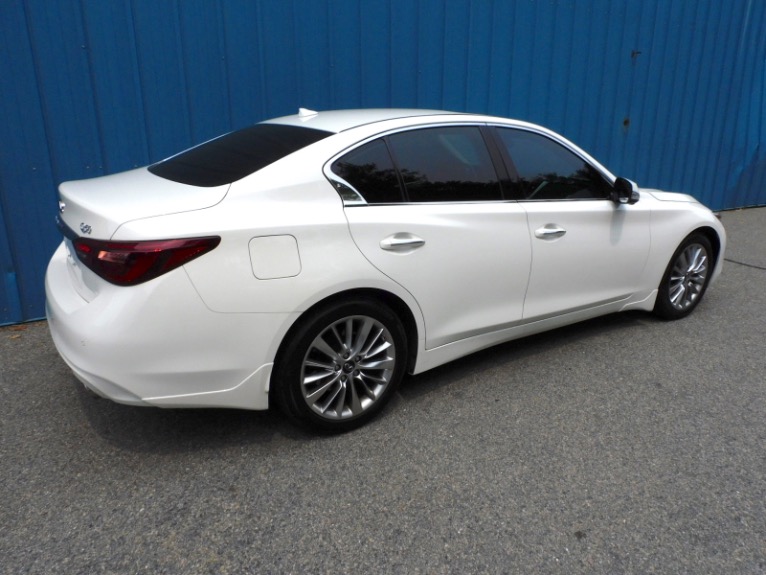 Used 2021 INFINITI Q50 3.0t LUXE AWD Used 2021 INFINITI Q50 3.0t LUXE AWD for sale at Metro West Motorcars LLC in Shrewsbury MA 5