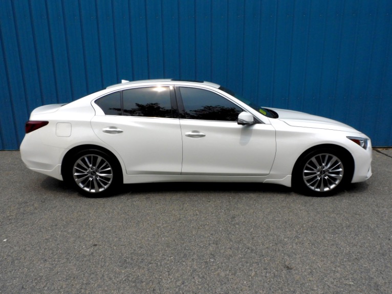 Used 2021 INFINITI Q50 3.0t LUXE AWD Used 2021 INFINITI Q50 3.0t LUXE AWD for sale at Metro West Motorcars LLC in Shrewsbury MA 6