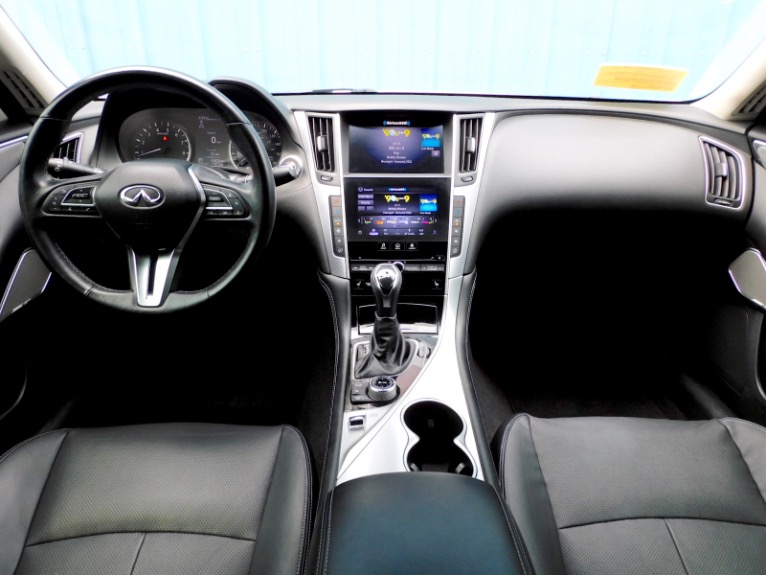 Used 2021 INFINITI Q50 3.0t LUXE AWD Used 2021 INFINITI Q50 3.0t LUXE AWD for sale at Metro West Motorcars LLC in Shrewsbury MA 9
