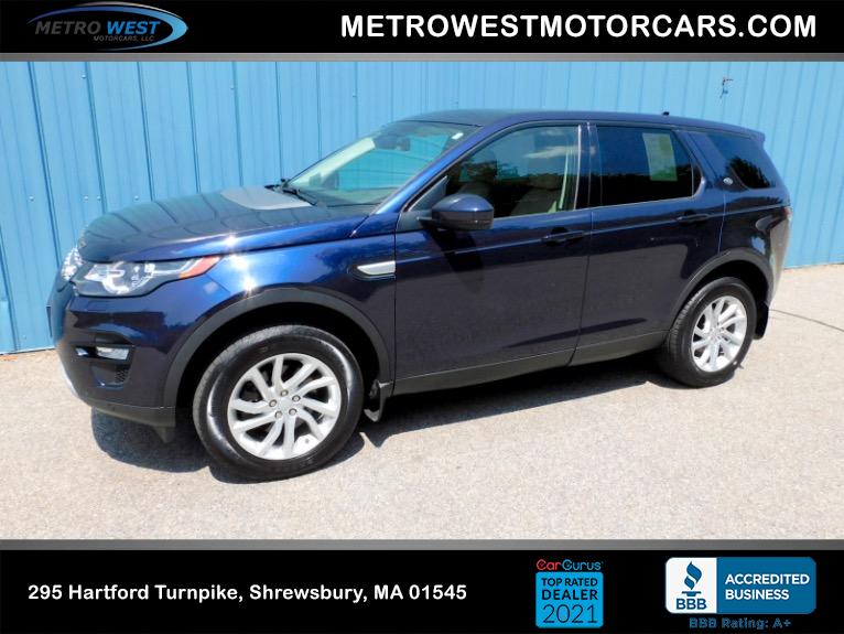 Used Used 2016 Land Rover Discovery Sport HSE AWD for sale $10,900 at Metro West Motorcars LLC in Shrewsbury MA