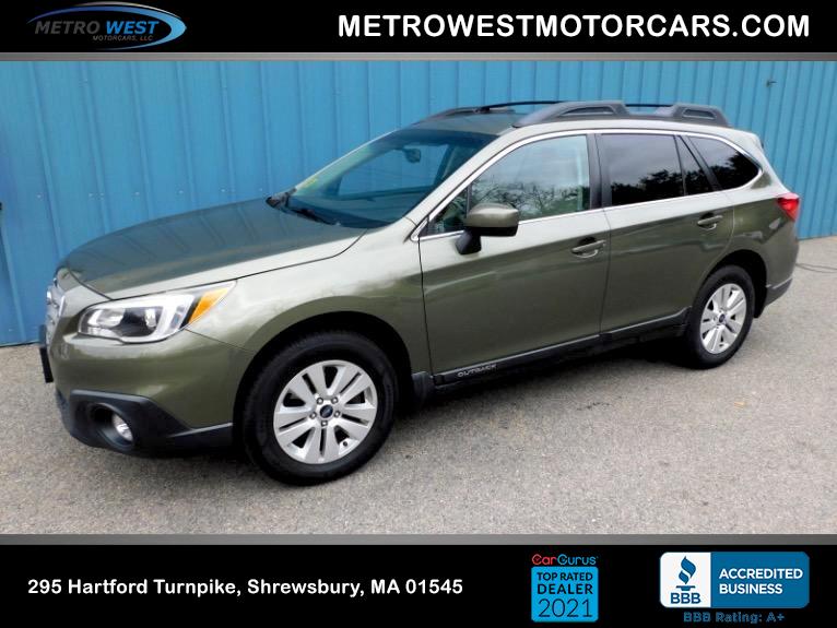Used Used 2017 Subaru Outback 2.5i Premium for sale $14,900 at Metro West Motorcars LLC in Shrewsbury MA