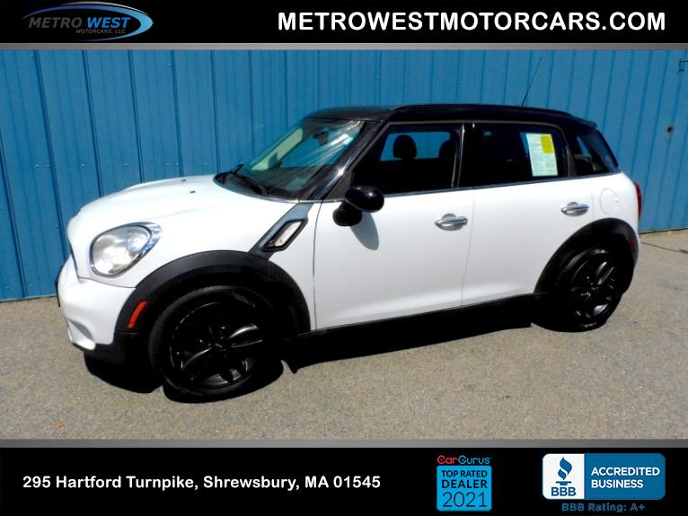 Used Used 2014 Mini Cooper Countryman S AWD for sale $8,900 at Metro West Motorcars LLC in Shrewsbury MA