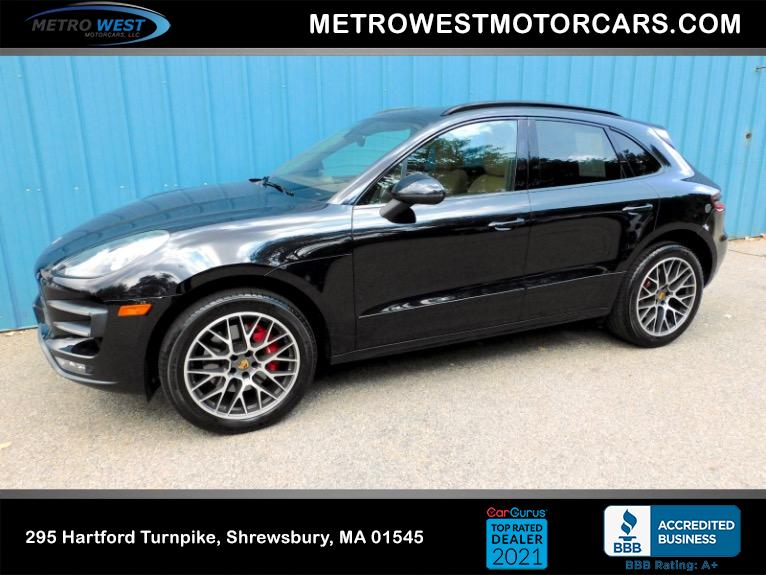 Used Used 2017 Porsche Macan Turbo AWD for sale $25,900 at Metro West Motorcars LLC in Shrewsbury MA