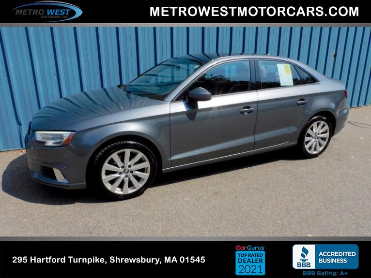 Used Used 2017 Audi A3 Sedan 2.0 TFSI Premium quattro AWD for sale Call for price at Metro West Motorcars LLC in Shrewsbury MA