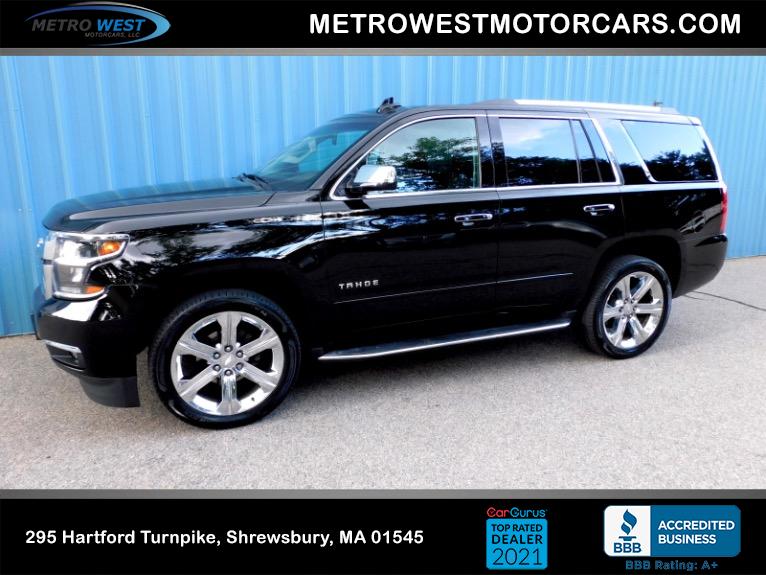 Used Used 2019 Chevrolet Tahoe Premier 4WD for sale $32,900 at Metro West Motorcars LLC in Shrewsbury MA