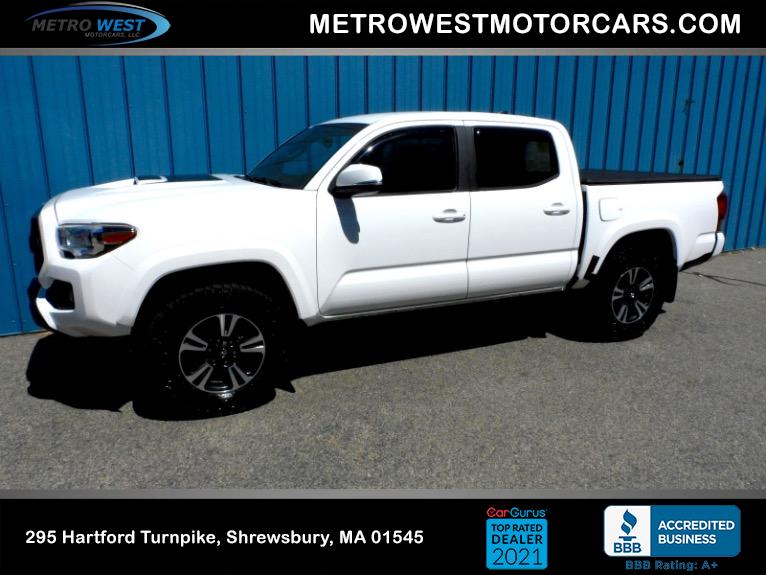 Used Used 2019 Toyota Tacoma 4wd TRD Sport Double Cab 5'' Bed V6 AT (Natl) for sale $28,900 at Metro West Motorcars LLC in Shrewsbury MA