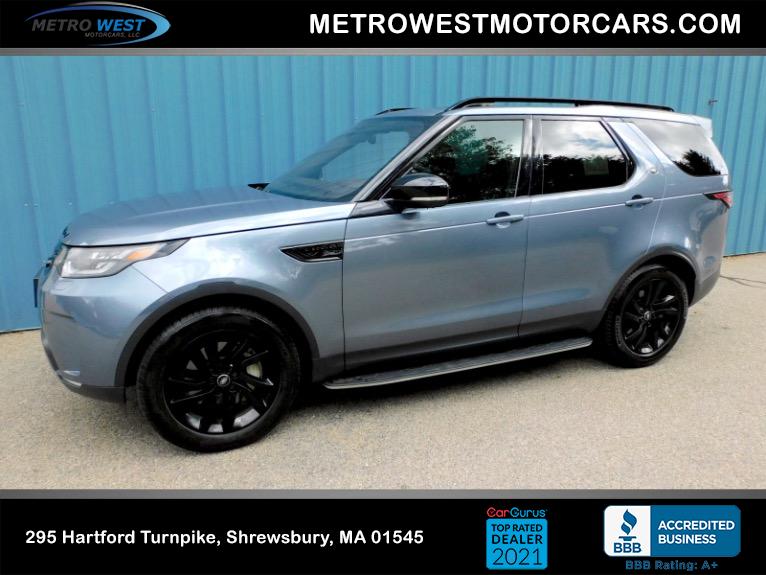 Used 2018 Land Rover Discovery HSE Luxury V6 Supercharged Used 2018 Land Rover Discovery HSE Luxury V6 Supercharged for sale  at Metro West Motorcars LLC in Shrewsbury MA 1