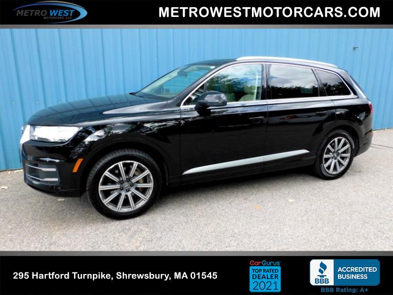 Used Used 2019 Audi Q7 Premium Plus 45 TFSI quattro for sale $17,900 at Metro West Motorcars LLC in Shrewsbury MA