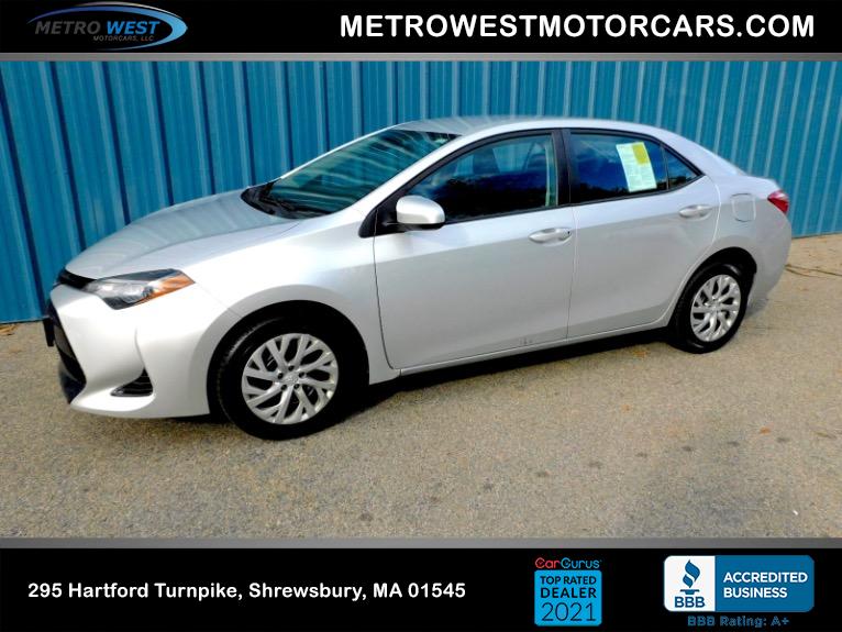 Used Used 2018 Toyota Corolla LE CVT (Natl) for sale Call for price at Metro West Motorcars LLC in Shrewsbury MA