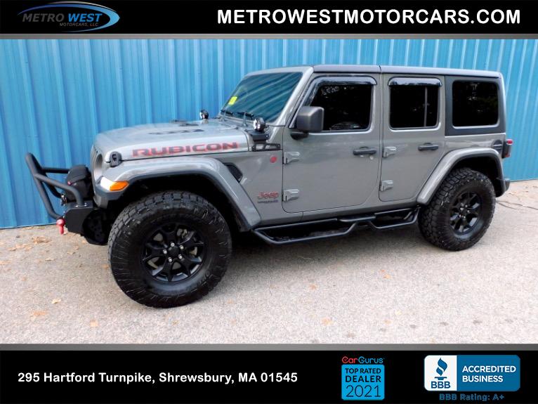 Used Used 2021 Jeep Wrangler Unlimited Rubicon 4x4 for sale Call for price at Metro West Motorcars LLC in Shrewsbury MA