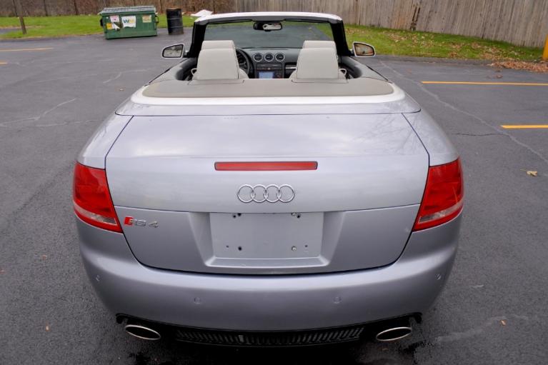Used 2008 Audi RS 4 2dr Cabriolet Used 2008 Audi RS 4 2dr Cabriolet for sale at Metro West Motorcars LLC in Shrewsbury MA 4