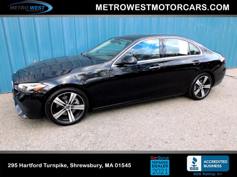 Used Used 2022 Mercedes-Benz C-Class C 300 4MATIC Sedan for sale Call for price at Metro West Motorcars LLC in Shrewsbury MA