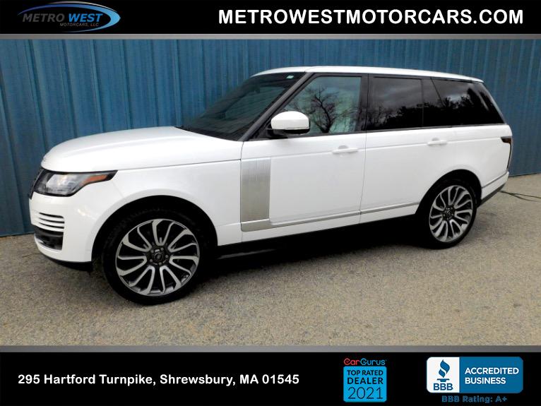 Used Used 2021 Land Rover Range Rover P525 Westminster SWB for sale $59,900 at Metro West Motorcars LLC in Shrewsbury MA