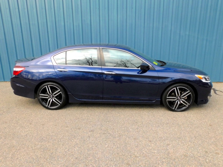 Used 2016 Honda Accord Sedan 4dr I4 CVT Sport Used 2016 Honda Accord Sedan 4dr I4 CVT Sport for sale  at Metro West Motorcars LLC in Shrewsbury MA 6