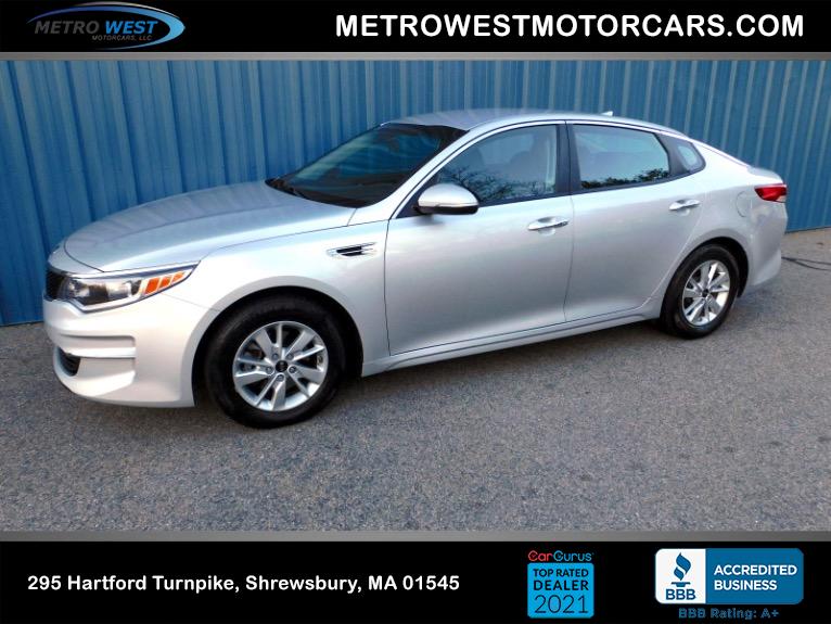 Used Used 2017 Kia Optima LX Auto for sale $9,900 at Metro West Motorcars LLC in Shrewsbury MA