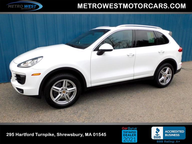 Used 2016 Porsche Cayenne AWD Used 2016 Porsche Cayenne AWD for sale  at Metro West Motorcars LLC in Shrewsbury MA 1