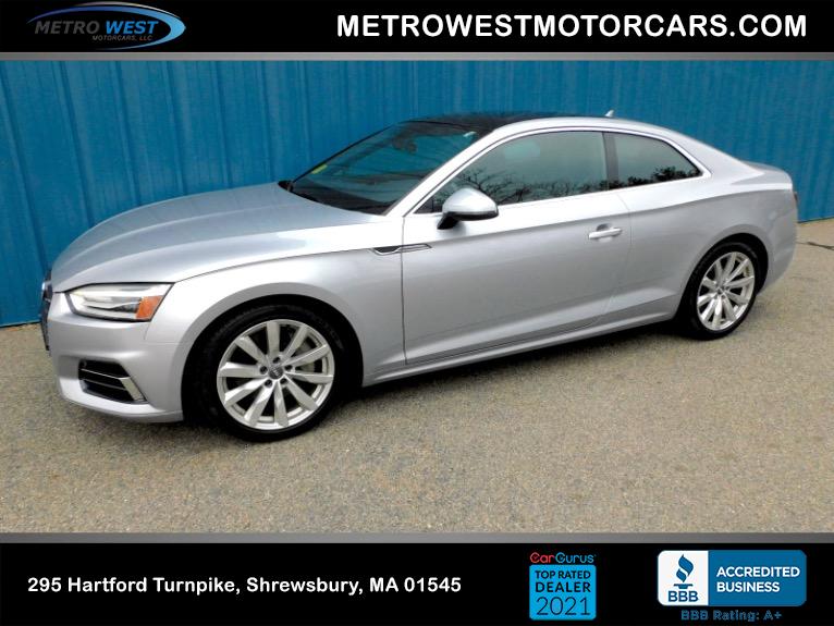 Used 2018 Audi A5 Coupe 2.0 TFSI Premium Manual Used 2018 Audi A5 Coupe 2.0 TFSI Premium Manual for sale  at Metro West Motorcars LLC in Shrewsbury MA 1
