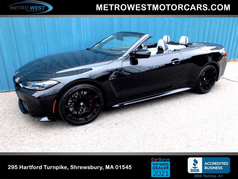 Used 2024 BMW M4 Competition xDrive Convertible Used 2024 BMW M4 Competition xDrive Convertible for sale  at Metro West Motorcars LLC in Shrewsbury MA 1