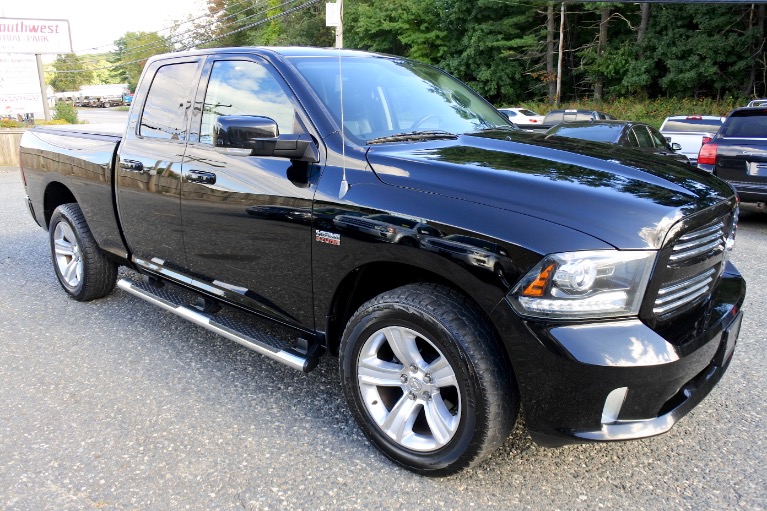 Used 2013 Ram 1500 4WD Quad Cab 140.5' Sport Used 2013 Ram 1500 4WD Quad Cab 140.5' Sport for sale  at Metro West Motorcars LLC in Shrewsbury MA 7