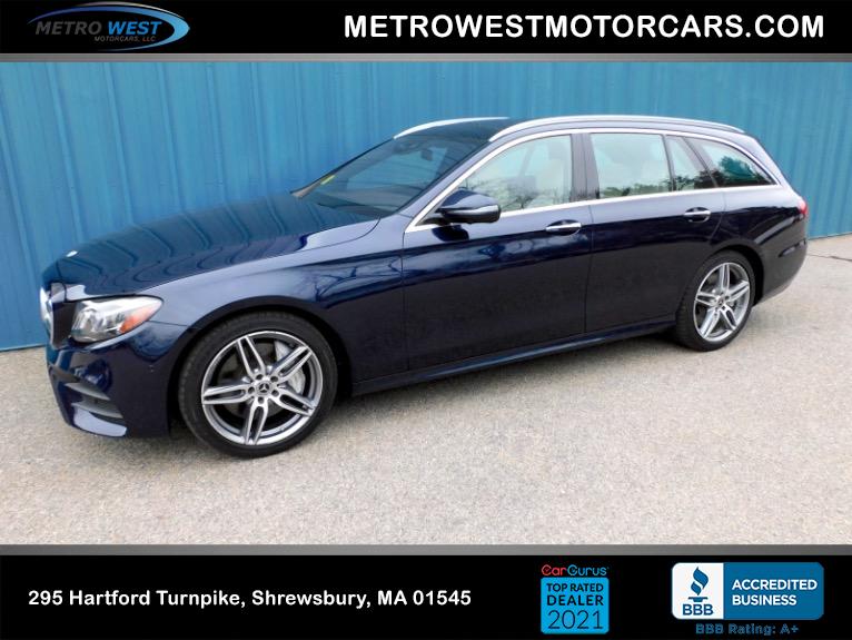 Used Used 2019 Mercedes-Benz E-class E 450 4MATIC Wagon for sale $29,900 at Metro West Motorcars LLC in Shrewsbury MA