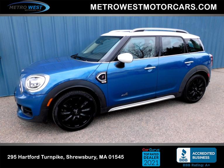 Used Used 2020 Mini Countryman Cooper S ALL4 for sale $14,900 at Metro West Motorcars LLC in Shrewsbury MA