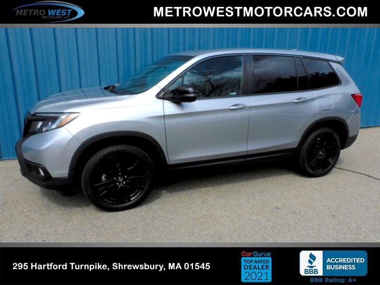 Used 2020 Honda Passport EX-L AWD Used 2020 Honda Passport EX-L AWD for sale  at Metro West Motorcars LLC in Shrewsbury MA 1